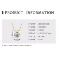 S925 Sterling Silver 2ct Moissanite Sweet Heart Necklace-0-16