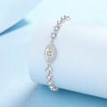wholesale PT950 gold-plated 925 sterling silver women's moissanite new bracelet-0-2