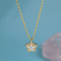 wholesale Pure Silver Star Necklace for Women, Light Luxury Style, Spring New Collection by Dunli, Direct Sourcing from Manufacturer with Dropshipping-0-3