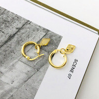 wholesale S925 Sterling Silver Wholesale Manufacturer Of Minimalist Earrings-E1981_Sun Model 925 Silver