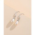 wholesale 925 Sterling Silver Women's Earrings, Minimalist and Niche High-End Sense Freshwater Pearl Earrings for Mother's Day, Mother's Style Earrings-0-8