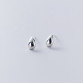 wholesale S925 Sterling Silver Waterdrop Light Bead Small Earrings Korean Style Fashionable and Elegant Ear Accessories G6595-0-1