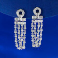 wholesale S925 Silver Earrings for Women, Elegant and Luxurious Style for Fashion Banquets, High-End Sense to Match Evening Gowns, Available for Drop Shipping-0-5