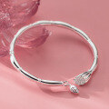 wholesale 999 Silver Fresh and Sweet Ins Style Niche Design Exquisite and Minimalist Lotus Pod and Seed Bracelet S7689-0-4