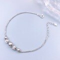 wholesale S925 Sterling Silver Maker's Bead Box Chain Bracelet, Fashionable Minimalist Niche Ins Style Personality Design-0-0
