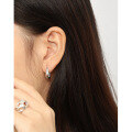 wholesale S925 Sterling Silver U-Shaped Korean Ins Minimalist Niche Style Elegant and Unique Earrings for Women-0-3