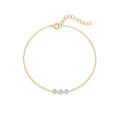 wholesale S925 Sterling Silver Diamond-Studded Summer Versatile Ankle Chain Korean Style Minimalist Luxury Unique Niche Design-0-4