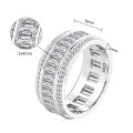 S925 Sterling Silver Alloy Minimalist Stackable Starry Band Ring, Clearance with Free Shipping-0-3