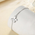 wholesale S925 Silver New Style Butterfly Bracelet, Small and Chic European and American Fashion Bow Accessory-0-1