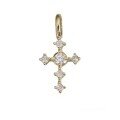 wholesale S925 Sterling Silver Exquisite Mini Cross Pendant Necklace for Women,Ins Style-0-4