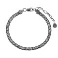 wholesale S925 Sterling Silver 488 Snake Bone Braided Bracelet for Women, European and American Style, Small and Niche, Retro, Personalized, High-End Silver Jewelry Wholesale-0-4