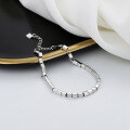 wholesale S925 Sterling Silver Removable Interlocking Small Cube Bracelet, Korean Style Exquisite Internet-Famous Design Women's Jewelry-0-1
