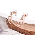 wholesale 18K Gold au750 Earrings Diamond Stud Earrings 9K 14K Rose Gold Earrings Moissanite Direct Factory Wholesale-0-1