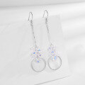 wholesale Metal S925 Sterling Silver Earrings for Women, Small and Unique Design, Long Drop Elegant Dangle Earrings, Versatile and Stylish Jewelry for Wholesale-0-5