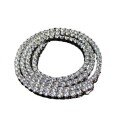 wholesale Metal material first, European and American hip hop necklace unisex tennis chain D color moissanite 30/40/50/65/1 carat moissanite-0-4
