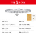 S925 Sterling Silver Tennis Bracelet with New European-American Style Full Pavé Pear Moissanite, Tarnish-Resistant Luxury Jewelry-0-5