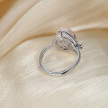 wholesale S925 Sterling Silver Ya Xi Small Design Freshwater Pearl Ring for Women, Elegant and Versatile, Luxurious High-End Feel Adjustable Ring-0-3