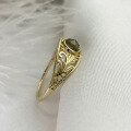 wholesale S925 sterling silver full-body Japanese-style vintage palace-inspired niche design ring, fashionable and versatile elegant women's-0-2