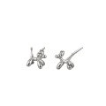 wholesale S925 Sterling Silver Maker VIP Puppy Stud Earrings, Small and Unique, Minimalist and Elegant, Cute Earrings, Gift for Female Best Friend-0-4