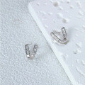 wholesale 925 Sterling Silver Cross-Border NewU-Shaped Earrings Ear Studs Women Ins-0-1