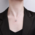 S925 Sterling Silver Dainty Butterfly Pendant Necklace for Women-0-2