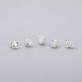 wholesale S925 Sterling Silver Full-Hole Bead DIY Bracelet Necklace Pendant Charm Factory Direct-0-3