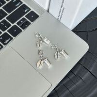 wholesale Sterling silver S925 coffee bean coffee cup pendant Korean version ins fashion minimalist versatile DIY universal clasp necklace-Single Pendant 925 Silver