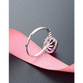 wholesale S925 Silver Korean and Japanese Style Ultra Fairy Fashion Women's Adjustable Open Ring with Zircon Wholesale-0-1