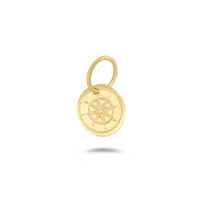 wholesale 10k gold jewelry wholesale source June new fashion commuting minimalist luxury high-end niche pendant-10K gold pendant>9K