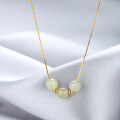 wholesale New S925 silver natural Hetian jade necklace for women, fashionable retro bead pendant collarbone chain, Chinese-style accessory-0-0