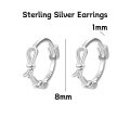 wholesale 925 Silver Women's Four-leaf Clover Heart-shaped Pure Silver Non-removable Ear Cuff Hoop Earrings-0-10
