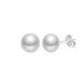 wholesale S925 Sterling Silver Cloud-Pull Earrings with Simple Design Near-Round 3-6mm Freshwater Pearls, Korean Style Manufacturer-0-13