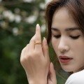 wholesale [Gold Plated 925 Silver] Spring New Simple Willow Ring Fashion Versatile Ins Style Ring for Women Manufacturer Wholesale-0-1
