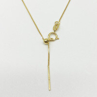 wholesale S925 Sterling Silver Minimalist Versatile Vacation Style Zircon Necklace For Women, Unique High-end Diy Jewelry Pendant-G06_18K yellow plated-universal chain_total length 50CM 925 silver