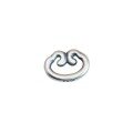 wholesale 925 Sterling Silver Retro Ethnic Chinese Style Antique Ruyi Lock Peace Buckle Tight Hoop Curse Handmade Braided Rope DIY Jewelry Accessories-0-4