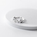 wholesale S925 Silver Ring, Fashionable and Minimalist Design, Petite and Romantic LOVE Letter Jewelry J0801-0-3
