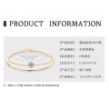 S925 Sterling Silver Four-Leaf Clover Moissanite Bracelet for Women-0-41