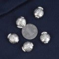 wholesale S999 Pure Silver Horizontal Hole Beads Retro Silver Goldfish Bobo Fish Kissing Fish Accessories DIY Beaded Jewelry Accessories-0-1