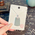 Metal Pendant Necklace with Maitreya Buddha Design-0-17