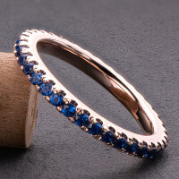 S925 Sterling Silver Rectangular Bevel-Cut Zircon Ring, Fashionable Luxury-Style B [Clearance Sale with Free Shipping]  US Size 6.5