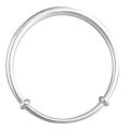 wholesale 999 Silver Solid Push-Pull Matte Vintage Craft Handmade Bracelet for Women, Duan Yin TikTok Viral Bangle-0-4