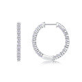 wholesale Metal S925 Silver Earring Moissanite Stud New Hoop Temu Amazon Hot Selling Ear Jewelry Wholesale-0-1