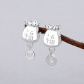 wholesale S925 Sterling Silver Full-Hole Bead DIY Bracelet Necklace Pendant Charm Factory Direct-0-2
