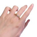 wholesale S925 Silver Gold-Plated with 50mm Simulated Diamond, European and American Style Ring, Live Streaming Hot Sale New Arrival-0-4