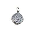 wholesale 925 Sterling Silver Plum Orchid Bamboo Chrysanthemum Pendant Retro Ethnic Style Handwoven Bracelet DIY Material Accessory Charm-0-4