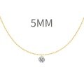 wholesale 925 Sterling Silver Cross-Border European and American Women's Small Luxury Tassel Geometric Pendant Stackable Layering Collarbone Necklace-0-8