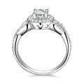 Metal Zirconia Swirl Arm Ring Women's Ultra Sparkly Fashion Luxury Commuter Diamond-style Cross-border Live Exclusive-0-0