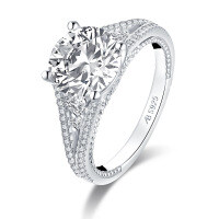 S925 Sterling Silver Geometric Square Wedding Ring for Women, Ins Style Clearance with Free Shipping.-N styles [Clearance Sale with Free Shipping]  US Size 7.5
