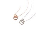 wholesale S925 Sterling Silver Möbius Strip Necklace for Women, Unique Design, Luxurious Gift for Girlfriend, Valentine's Day Present, Collarbone Chain-0-4