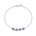 wholesale S925 Sterling Silver Evil Eye Bracelet for Women, Premium Blue Eye Design, Unique and Luxurious Style Accessory-0-9